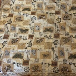 Echo Brown and Cream Safari Scarf